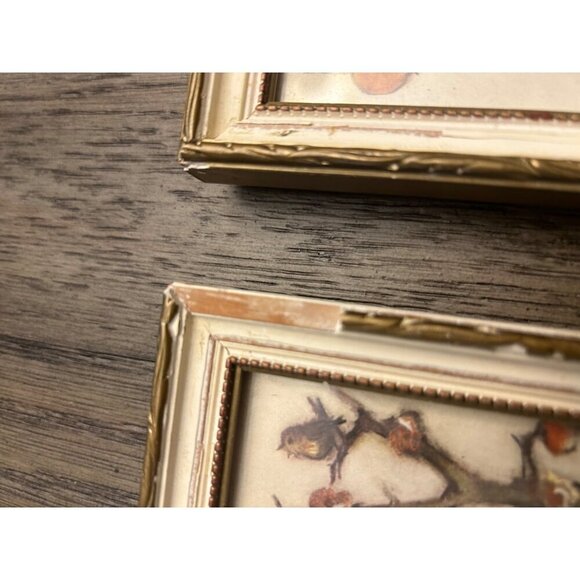 Vintage Hummel Style Boy & Girl Framed Prints 6x4.5 Inches - Picture 3 of 6